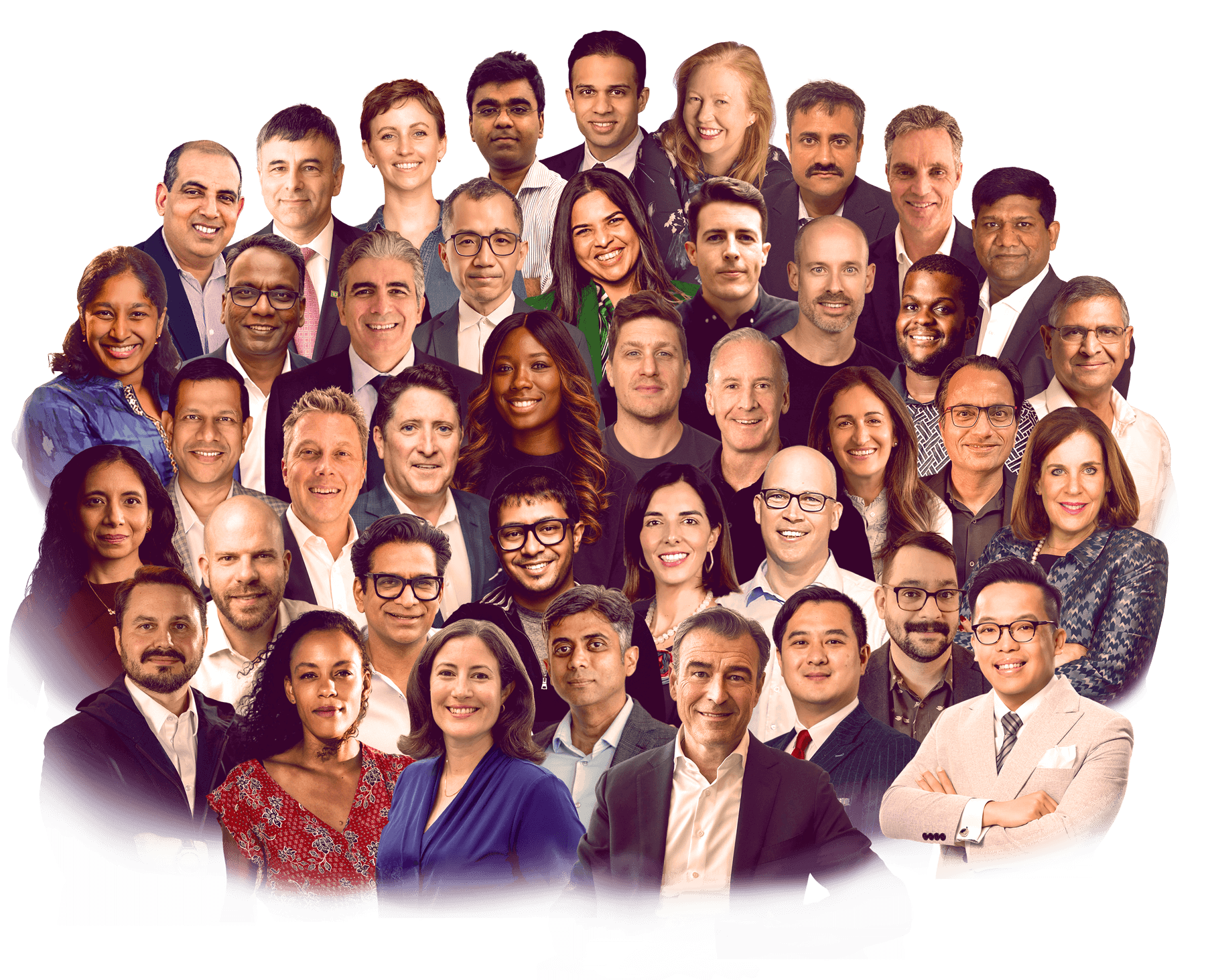 Portraits of the 2026 H2O AI 100 honorees