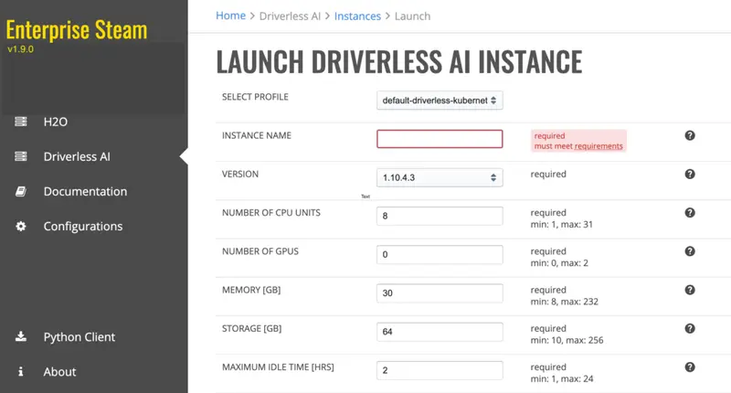 Enterprise Steam v0.1.9.0