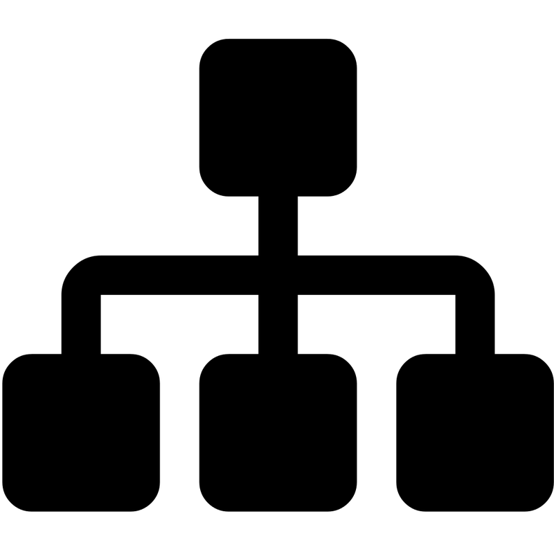 Black branch tree