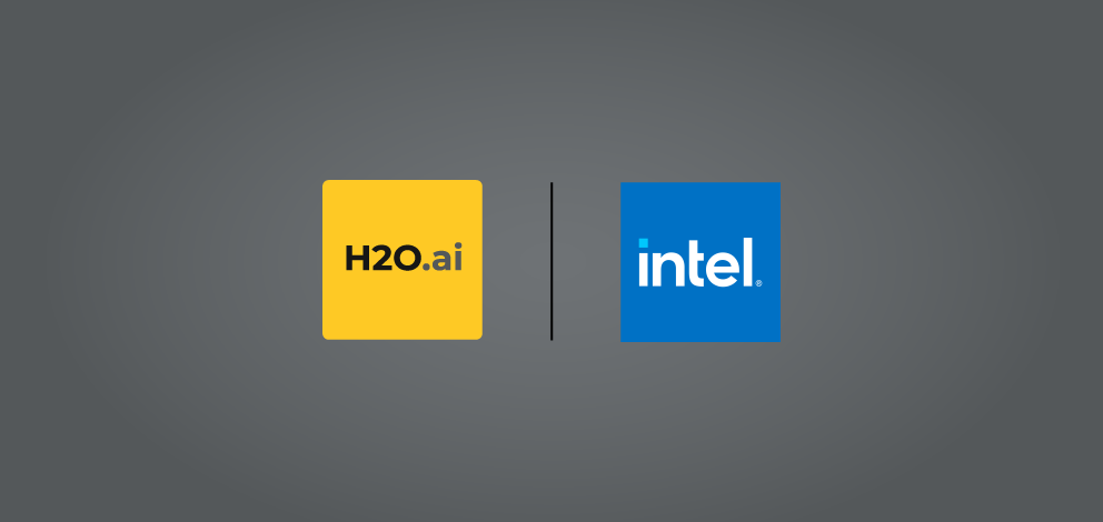 H2O and Intel logos