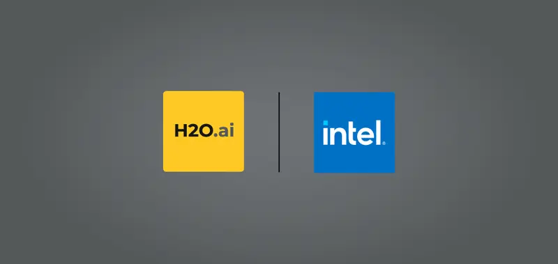 H2O and Intel logos