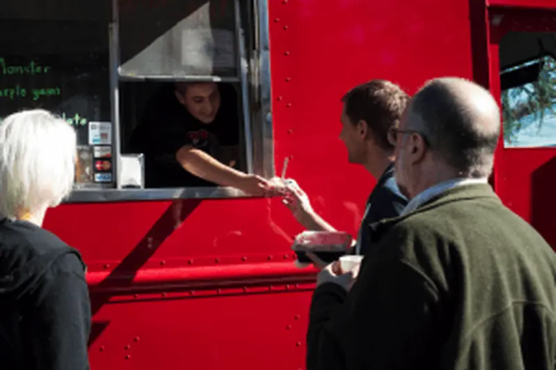 person taking eatable item