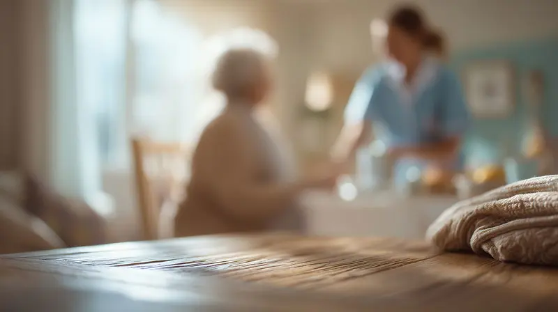 A nurse with a patient